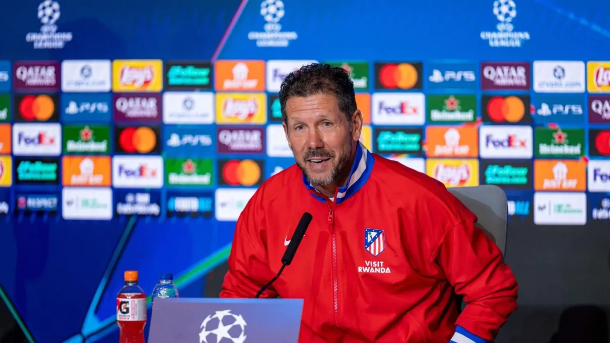 Diego Simeone confident Atletico will end Barcelona's Champions League dream Diego Simeone confident Atletico will end Barcelona's Champions League dream