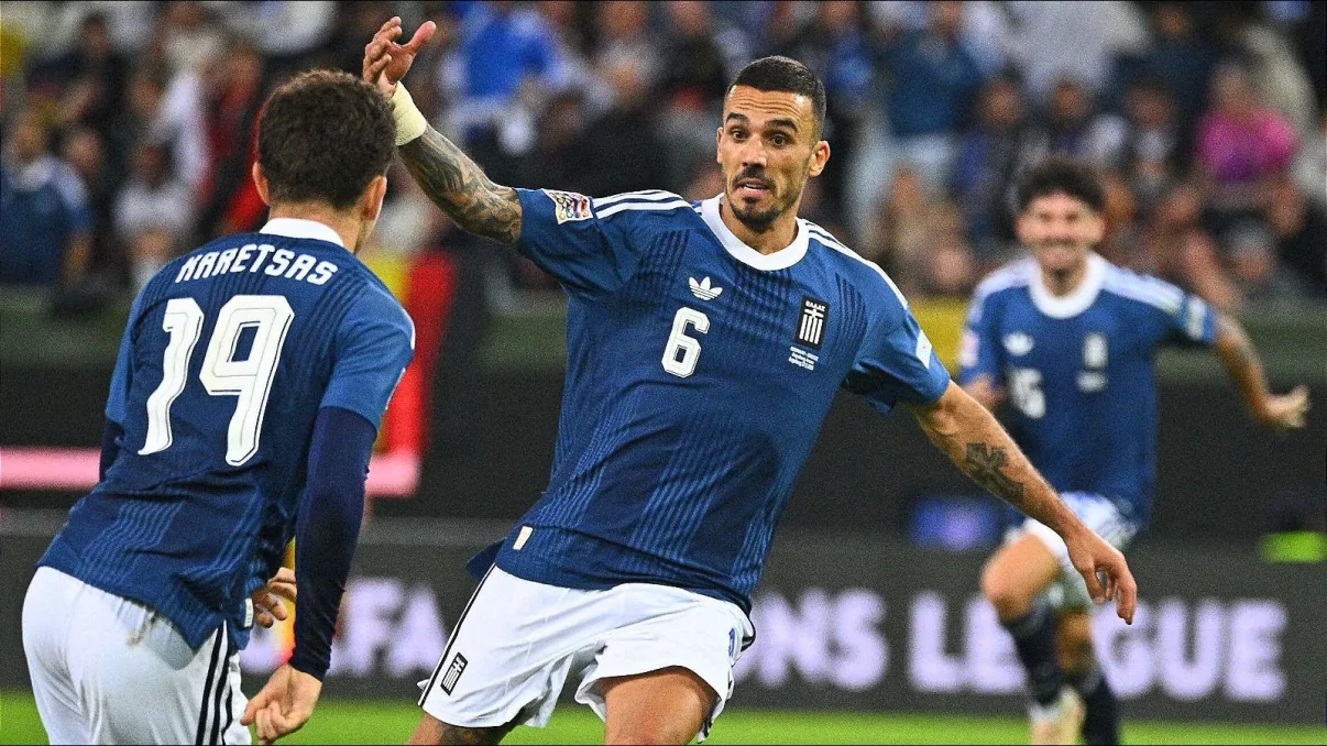Greece stun Germany as Portugal, Netherlands and Denmark claim Nations League wins Greece stun Germany as Portugal, Netherlands and Denmark claim Nations League wins
