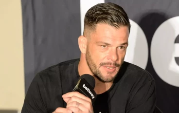 Dino Bagattin during the press conference at the Fight Night of EFC 82 at Big Top Arena, Carnival City on September 28, 2019 in Johannesburg, South Africa.