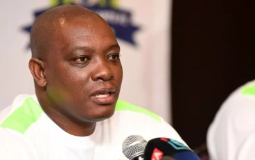 Pitso Dladla (Head Coach) during the Marumo Gallants FC kit reveal and squad announcement at Hotel Sky on August 17, 2023 in Johannesburg, South Africa.