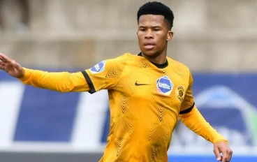 Donay Jansen of Kaizer Chiefs during the DStv Diski Challenge match between Kaizer Chiefs and Orlando Pirates at King Zwelithini Stadium on September 11, 2022 in Durban, South Africa.