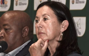 Dr Debbie Alexander of Sascoc during the South African Sports Confederation and Olympic Committee's (SASCOC) Annual General Meeting at Olympic House on February 10, 2018 in Johannesburg, Sout