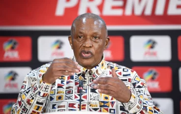 PSL Chairman Dr Irvin Khoza during the Premier Soccer League chairman press conference at PSL Headquarters on July 29, 2022 in Johannesburg, South Africa.