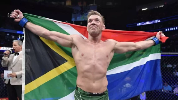 Dricus du Plessis aiming to make history with Israel Adesanya at UFC Africa