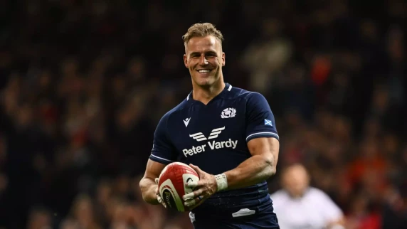 Duhan van der Merwe 'absolutely buzzing' after breaking Scotland's try-scoring record