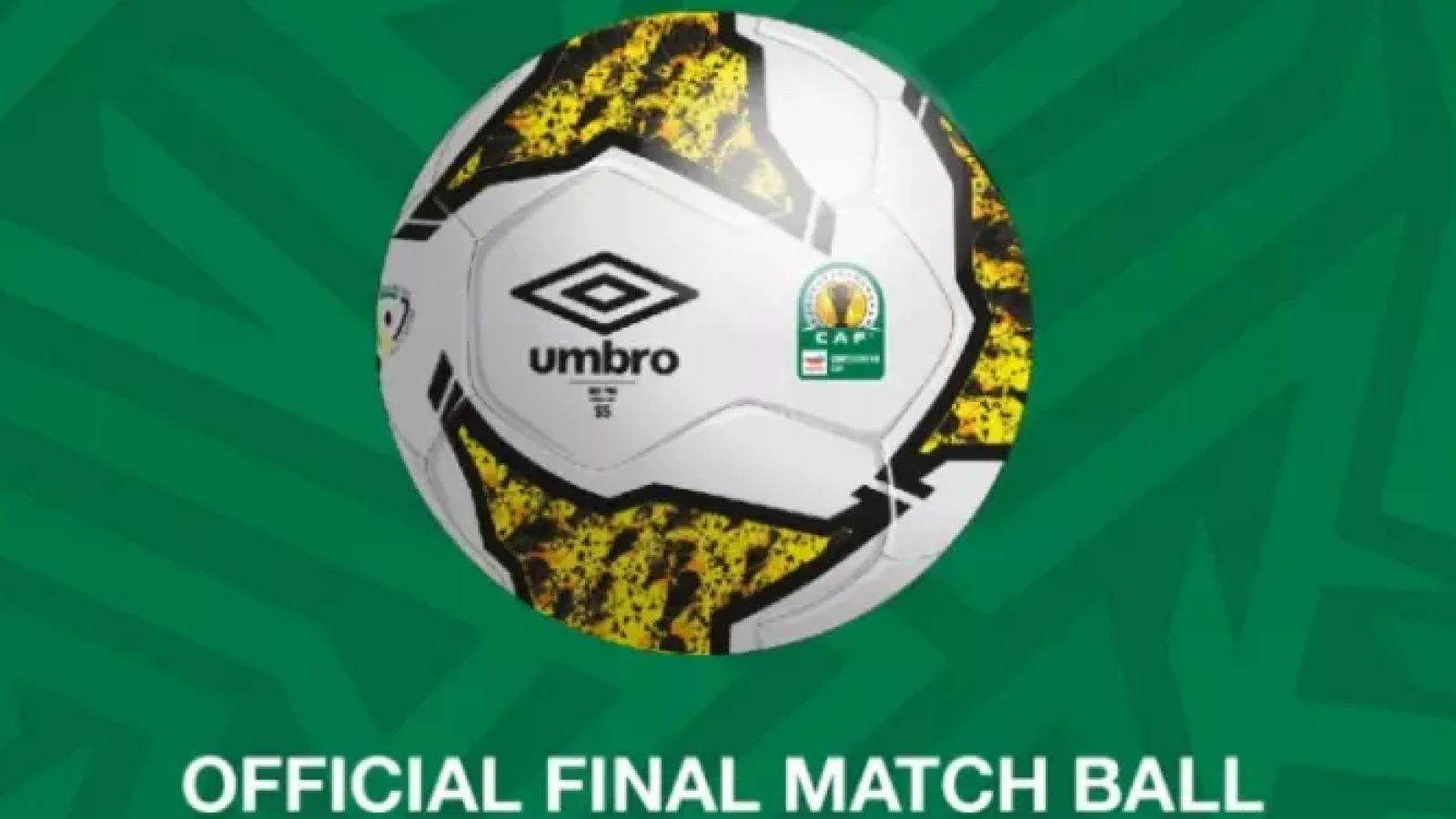 CAF Confederation Cup final official match ball has been revealed soccer