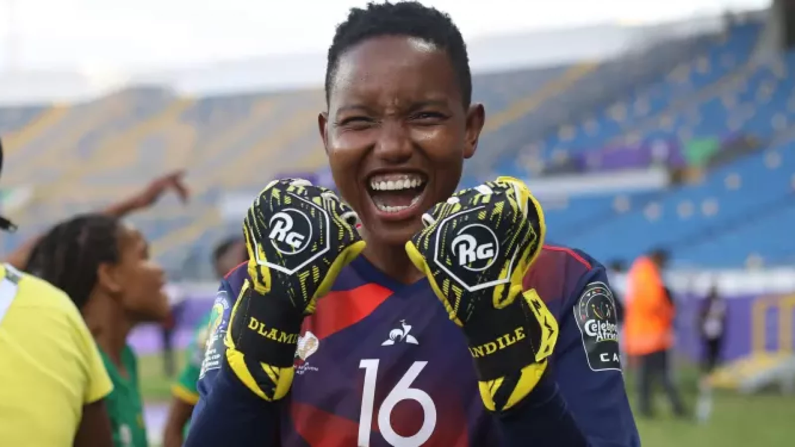 Dlamini reacts to being African champion football