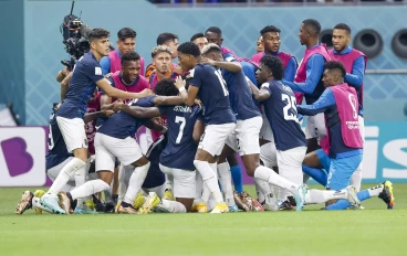 Ecuador celebrate equalising against Netherlands
