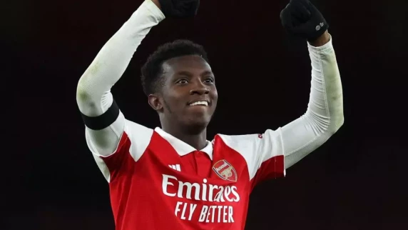 Mikel Arteta happy to see Eddie Nketiah making the most of his opportunities at Arsenal