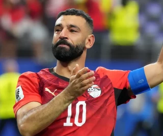 Egypt Captain Mo Salah in Arlington, Texas