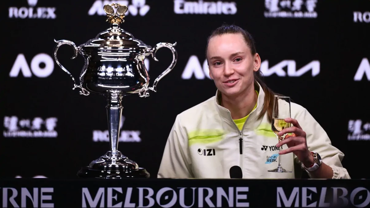 Calculated chaos: How Elena Rybakina’s risk game toppled world number one at Australian Open Calculated chaos: How Elena Rybakina’s risk game toppled world number one at Australian Open