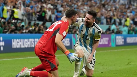 Emiliano Martinez and Lionel Messi target World Cup glory