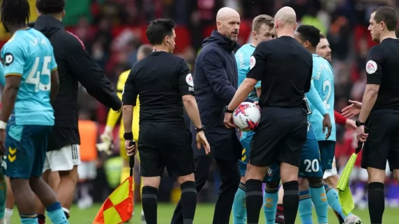 Erik ten Hag slams 'inconsistent' officiating after Manchester United draw