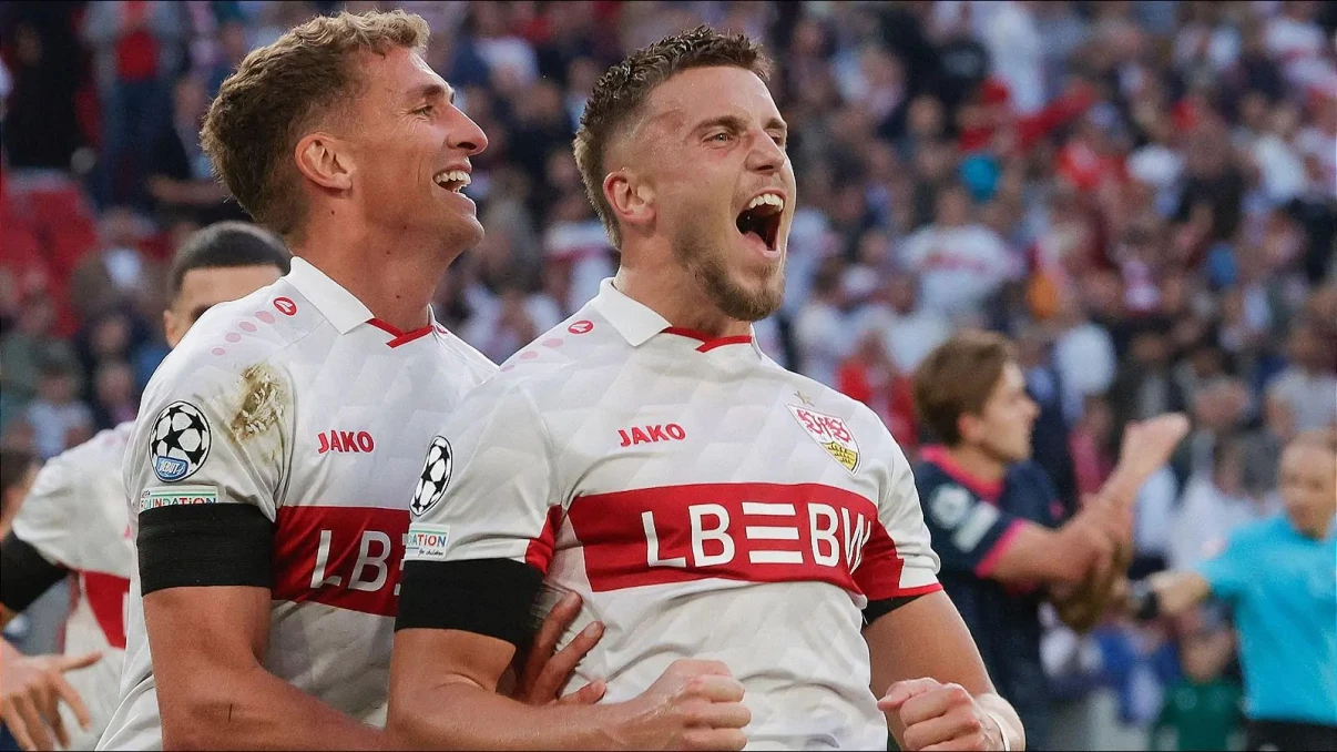 Ermedin Demirovic erupts to fire Stuttgart to Champions League win Ermedin Demirovic erupts to fire Stuttgart to Champions League win