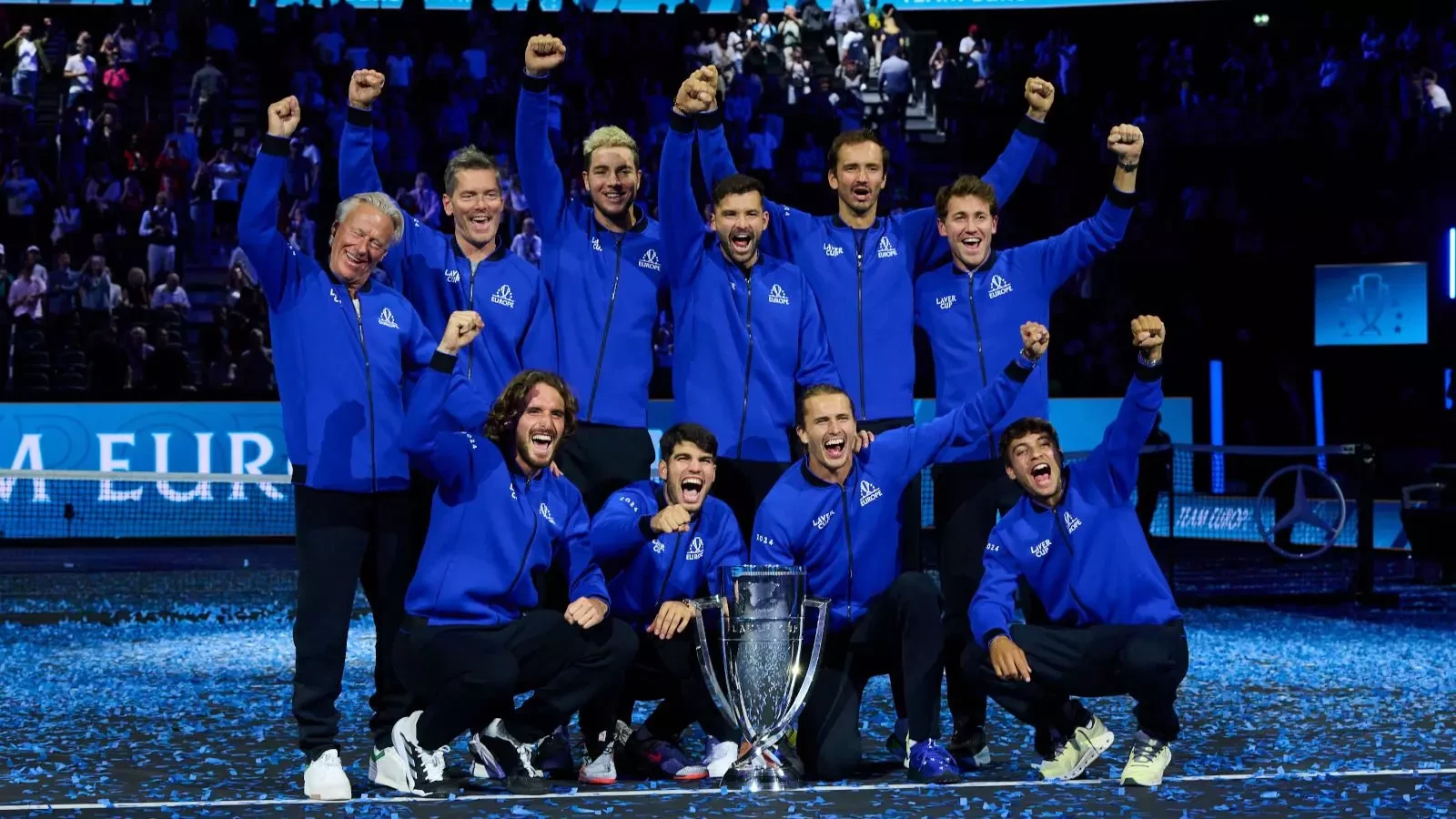 Europe defeats the rest of the world team to claim Laver Cup in fine