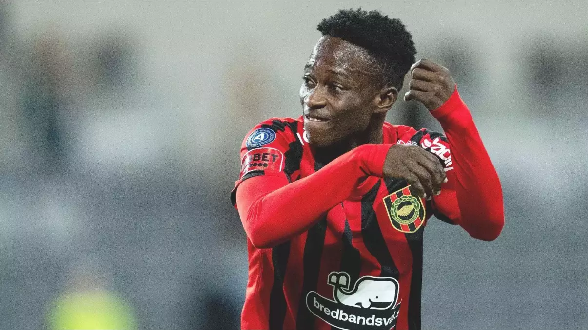 Ghana's Evans Botchway shines with brace for IF Brommapojkarna