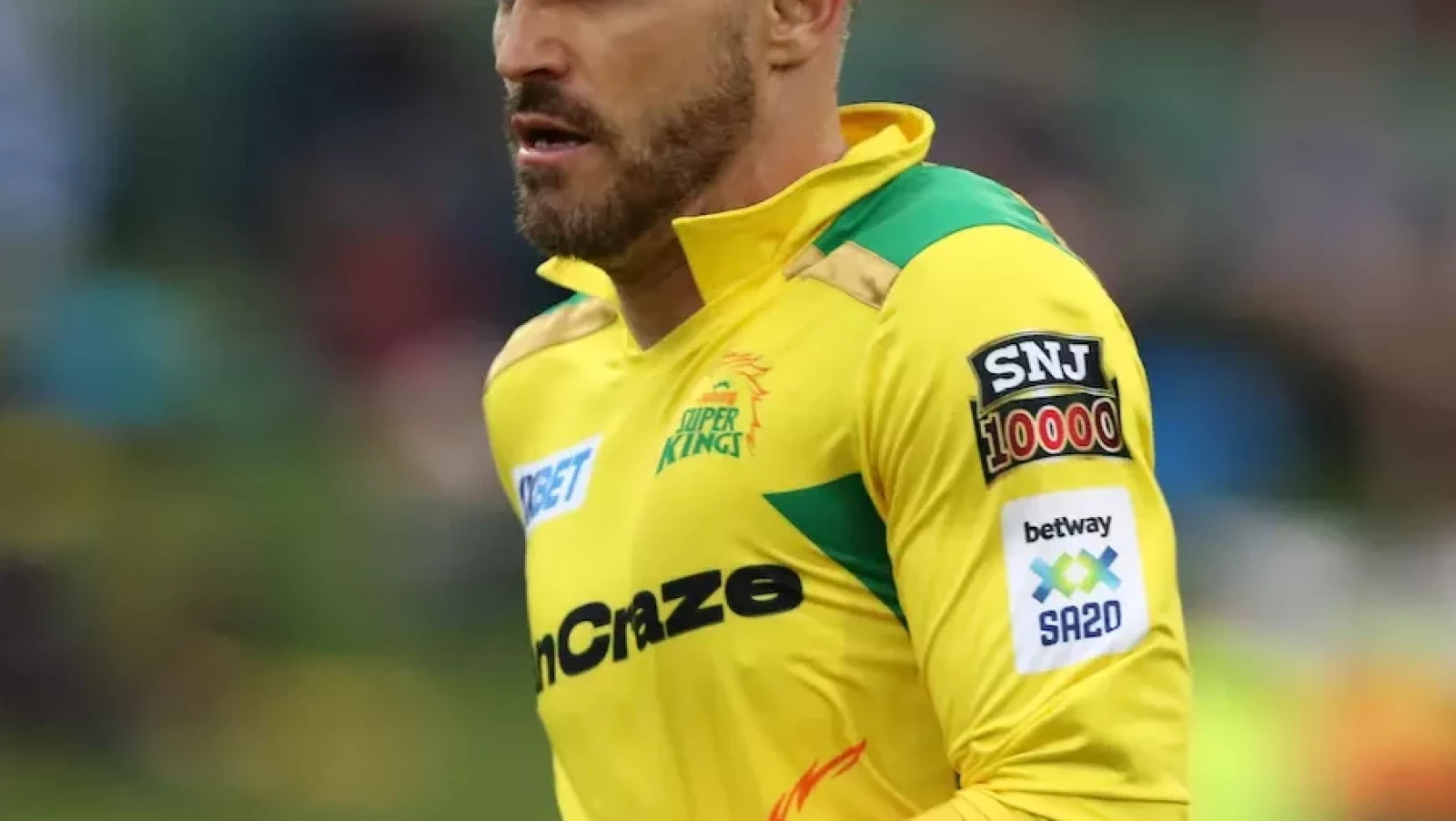 Faf du plessis jersey best sale number csk