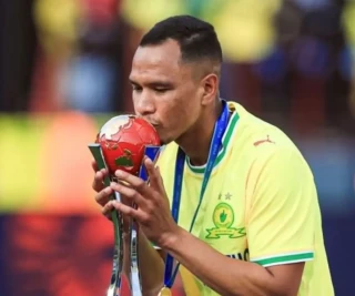 Mamelodi Sundowns defender Fawaaz Basadien