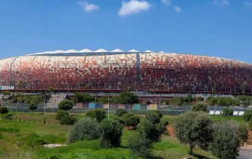 Outside view of FNB Stadium