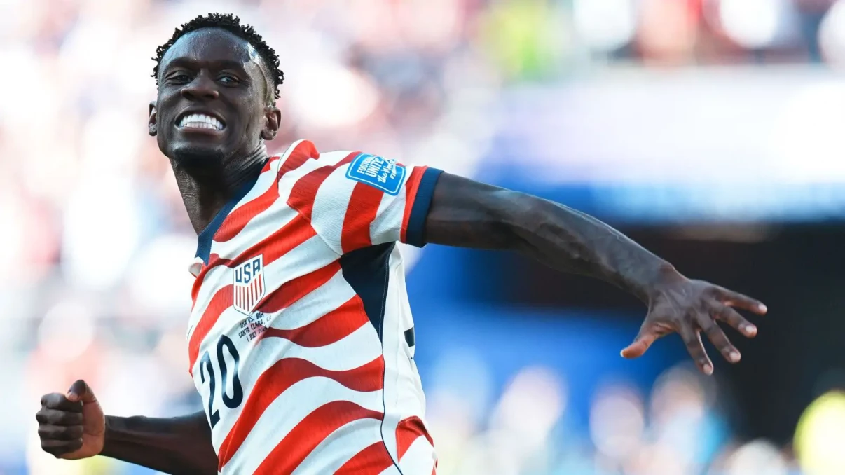 Folarin Balogun scores but sees red as USA beat Bosnia to set up Belgium clash Folarin Balogun scores but sees red as USA beat Bosnia to set up Belgium clash