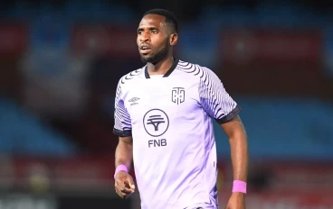 Fortune Makaringe of Cape Town City during the Betway Premiership match between Mamelodi Sundowns and Cape Town City FC at Loftus Versfeld Stadium on October 30, 2024 in Pretoria, South Afric