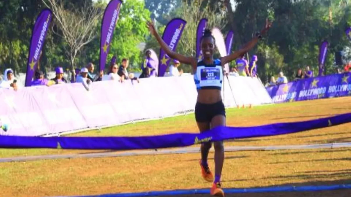 Kenyan runners Fridah Ndinda and Vincent Kipkorir dominate the inaugural Joburg 10km