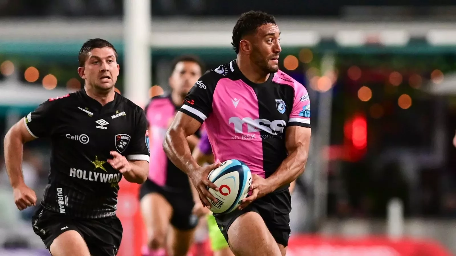 Cardiff ease past 14-man Sharks in United Rugby Championship encounter ...