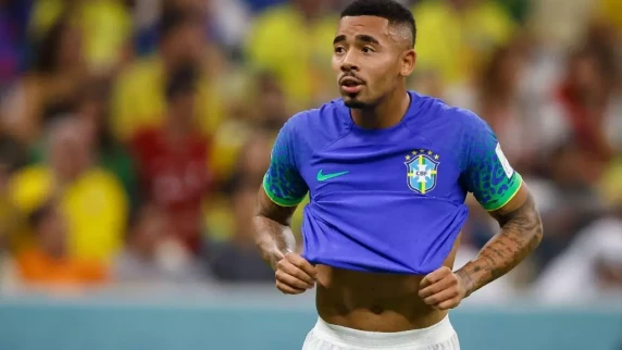 Gabriel Jesus ruled out of World Cup for Brazil