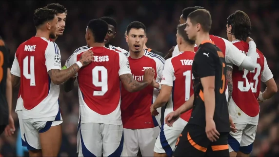 Mikel Arteta admits Arsenal looked tired in narrow Shakhtar win