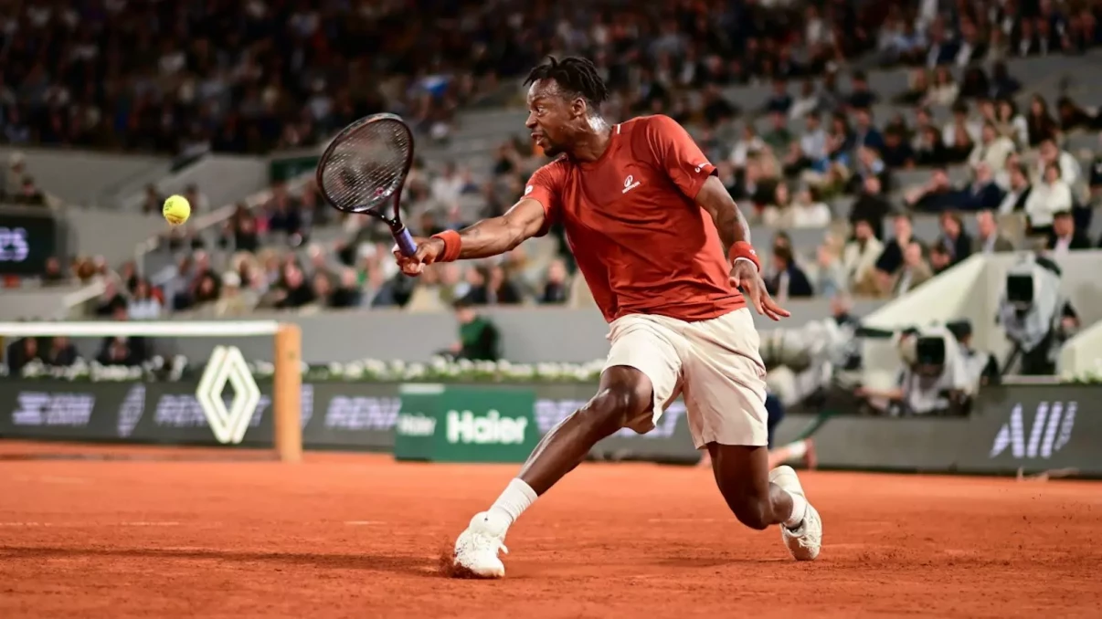 Veteran Gael Monfils breaks French Open record with first round victory