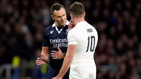 George Ford on controversial charge down ruling: It doesn't make sense to me