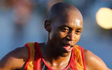 Gladwin Mzazi of CGA during the 2018 ASA National Half Marathon Championships at Pollock Beach on July 28, 2018 in Port Elizabeth, South Africa.