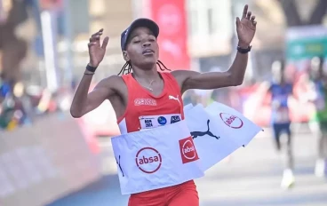 SA 10km record holder Glenrose Xaba