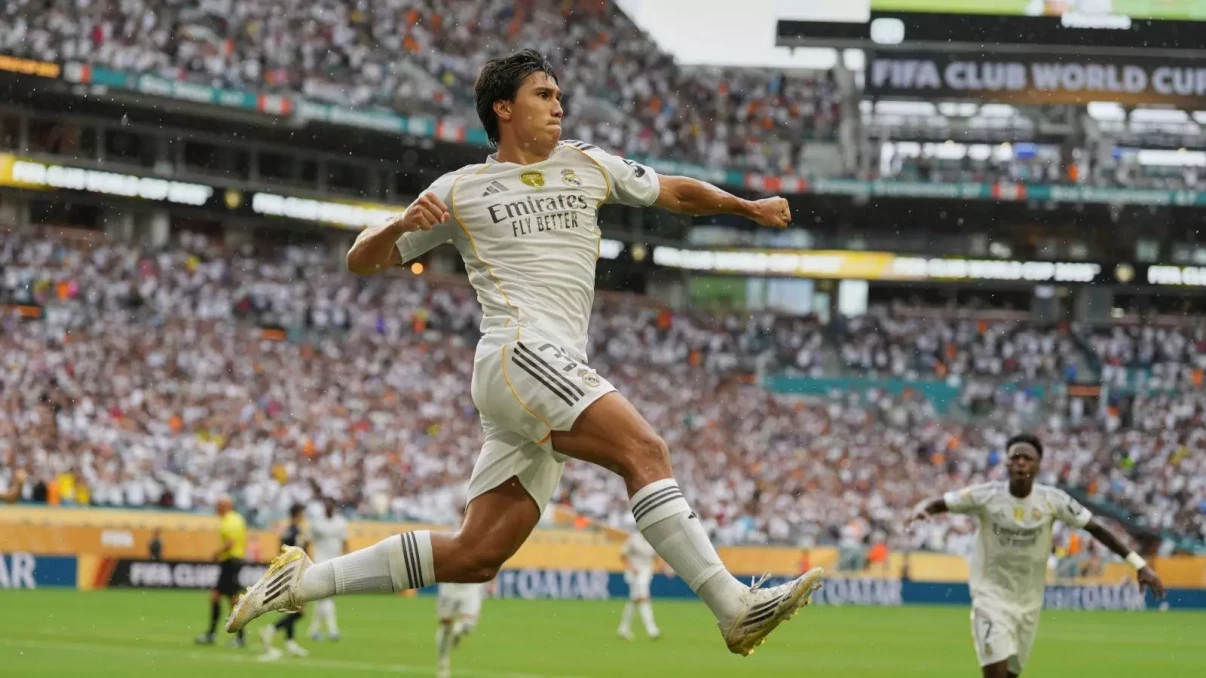 Gonzalo Garcia's golden header sends Real Madrid to Club World Cup quarters