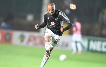 Goodman Mosele during the Nedbank Cup last 32 match between All Stars and Orlando Pirates at Bidvest Stadium on February 11, 2023 in Johannesburg, South Africa.