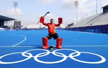 SA Men's Hockey goalkeeper Gowan Jones at Paris 2024 Olympic