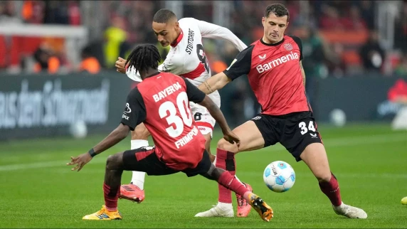 Leverkusen's Granit Xhaka frustrated by draw despite dominant performance