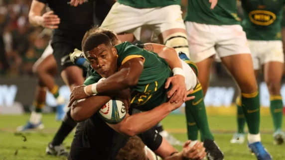 Springboks leave it late to down All Blacks in Ellis Park thriller