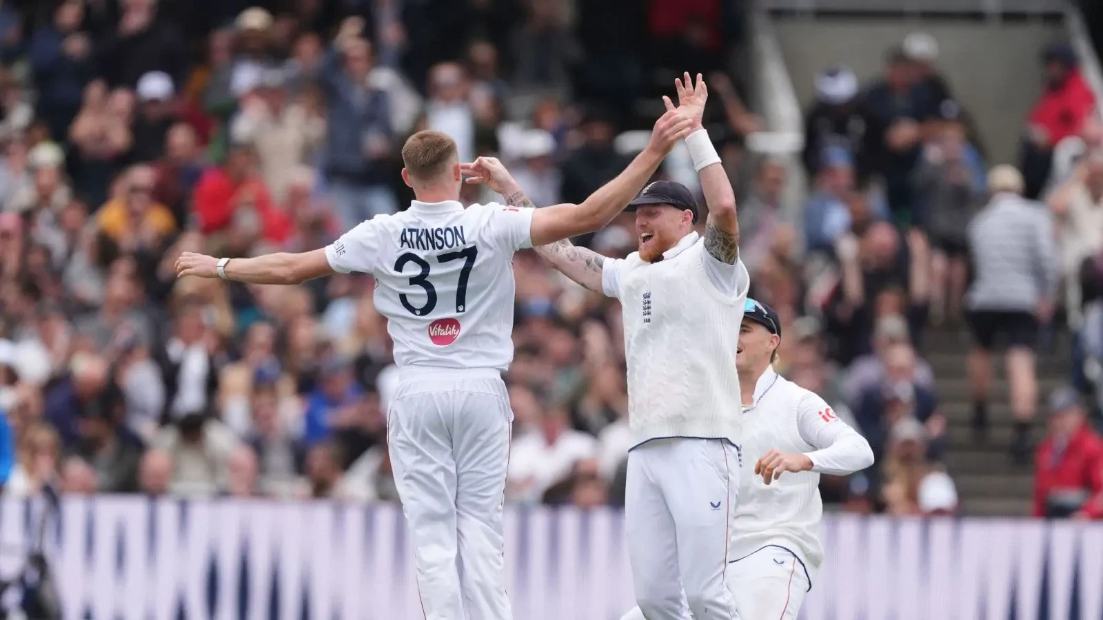 Gus Atkinson stars as England crush New Zealand to open series at Lord ...