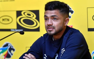 Haashim Domingo during the Cape Town City media open day at Hartleyvale Astro Turf on August 05, 2024 in Cape Town, South Africa.