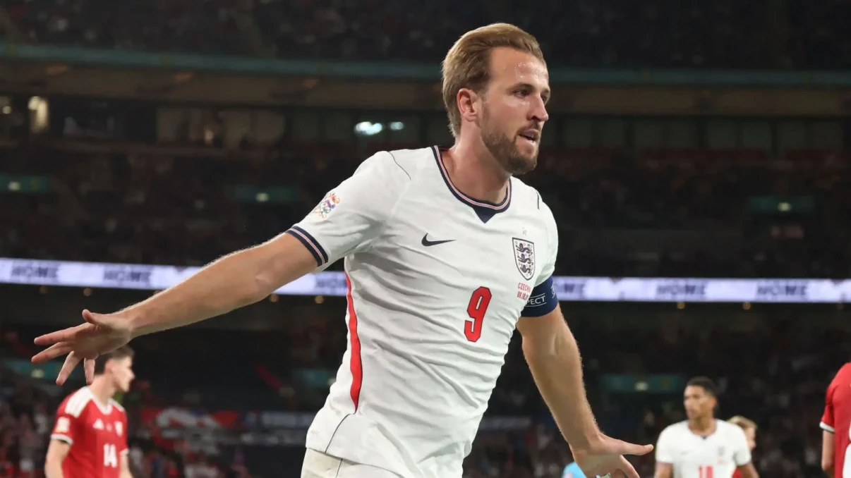 England's Harry Kane marks record-equalling appearance with Nations League brace England's Harry Kane marks record-equalling appearance with Nations League brace