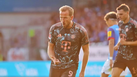 Harry Kane hits hist first hat-trick of the season as Bayern Munich thrash Holstein Kiel