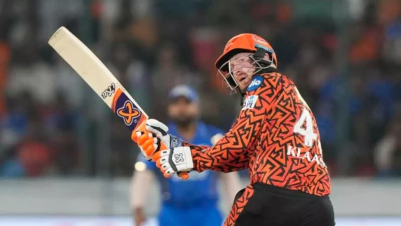 Heinrich Klaasen stars as Sunrisers set new IPL record against Mumbai Indians