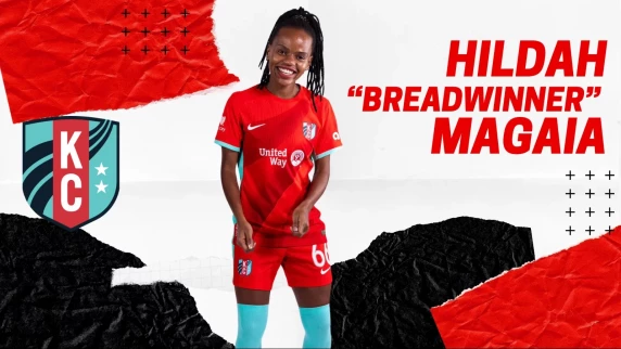 Hildah Magaia delighted to realise dream with USA move