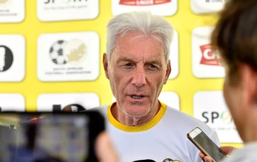 Bafana Head Coach, Hugo Broos during the South Africa national men's soccer team media open day at Lentelus Sportsground on January 08, 2023 in Stellenbosch, South Africa.