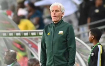 Bafana Bafana coach Hugo Broos