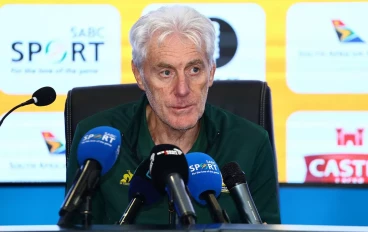 Bafana Bafana coach Hugo Broos