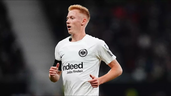 Arsenal, Tottenham and Liverpool compete for Frankfurt's Hugo Larsson