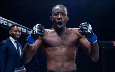 Igeu Kabesa during the EFC 86 Fight Night at EFC Performance Institute on June 12, 2021 in Johannesburg, South Africa.