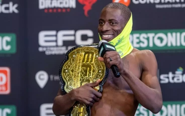 EFC featherweight champion Igeu Kabesa